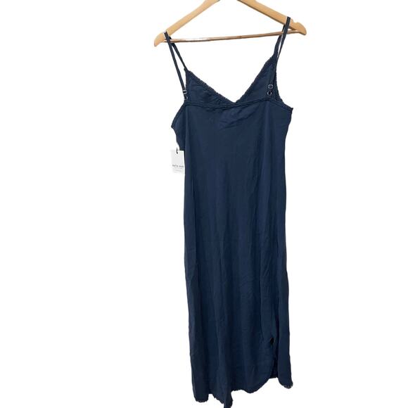 Bella Dahl Dorinne Frayed Midi Slip Dress Size XL - Picture 6 of 6